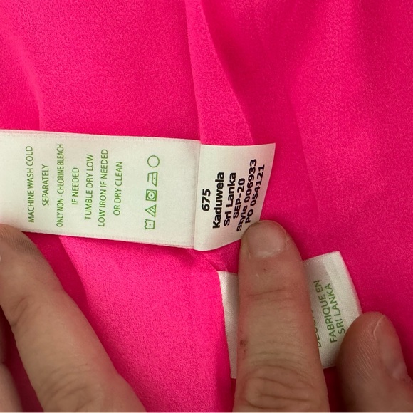 Lilly Pulitzer bright pink gold chain dress new with tags NWT - Picture 7 of 9